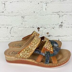 L’Artiste Caiman Sandals